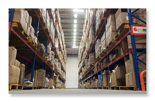 Warehouse elevated area